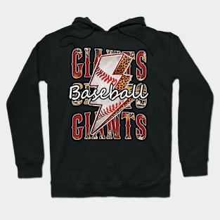 Graphic Baseball Giants Proud Name Team Vintage Hoodie